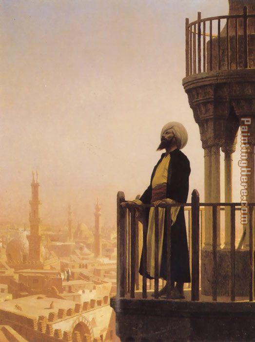 Unknown Artist The Muezzin, 1866